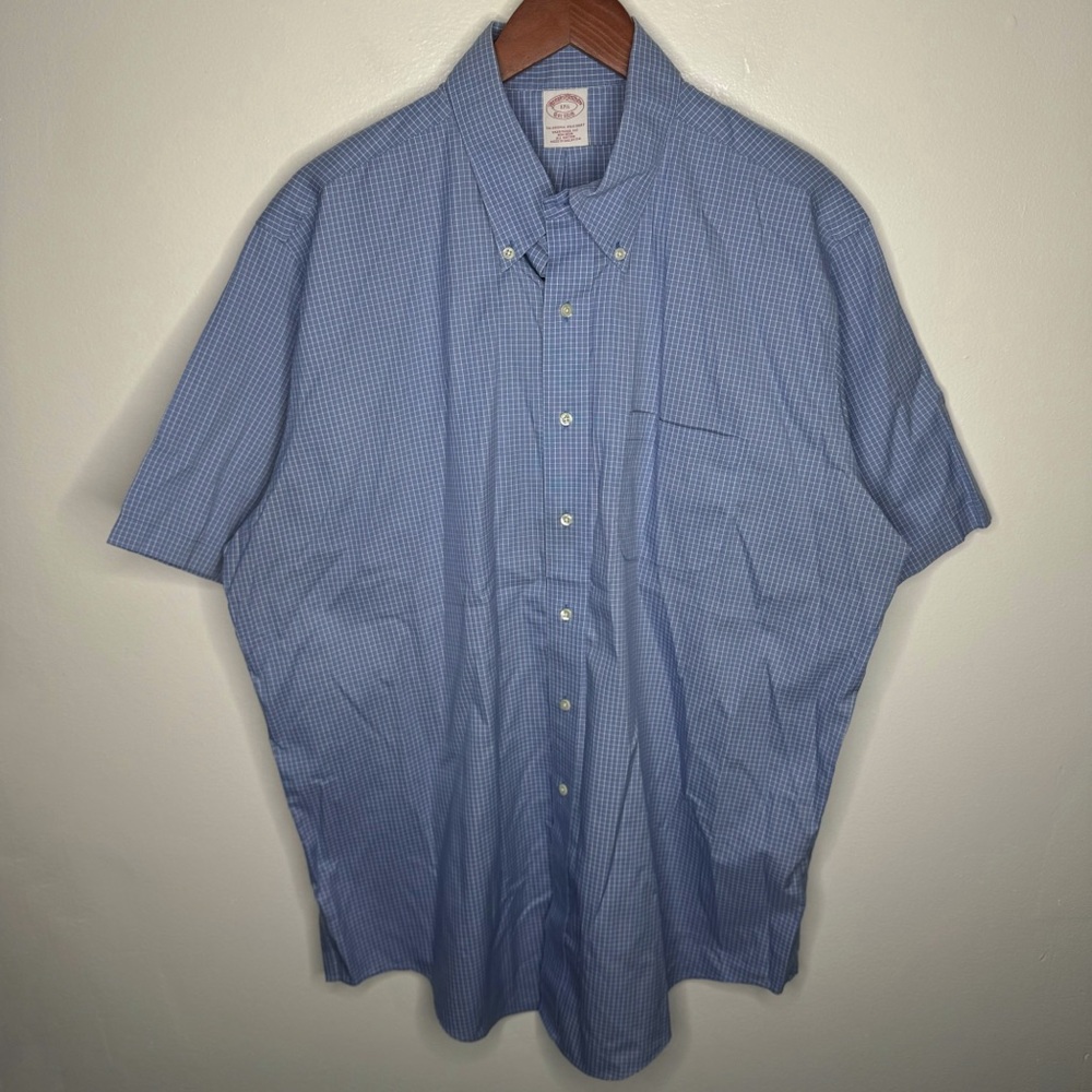 Brooks‎ Brothers Traditional Fit Non-Iron All Cotton Size 17 1/2